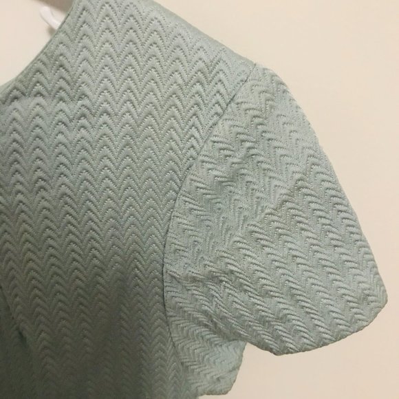 Club Monaco Blue T Shirt Dress - Picture 2 of 3